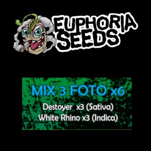 MIX 3 - FEM X6 - DESTROYER + WHITE RHINO