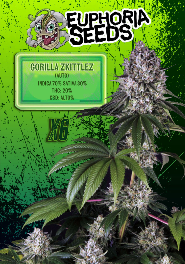 GORILLA ZKITTLEZ AUTOMATICA X6