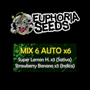 MIX 6 - AUTO X6 - SUPER LEMON HAZE + STRAWBERRY BANANA