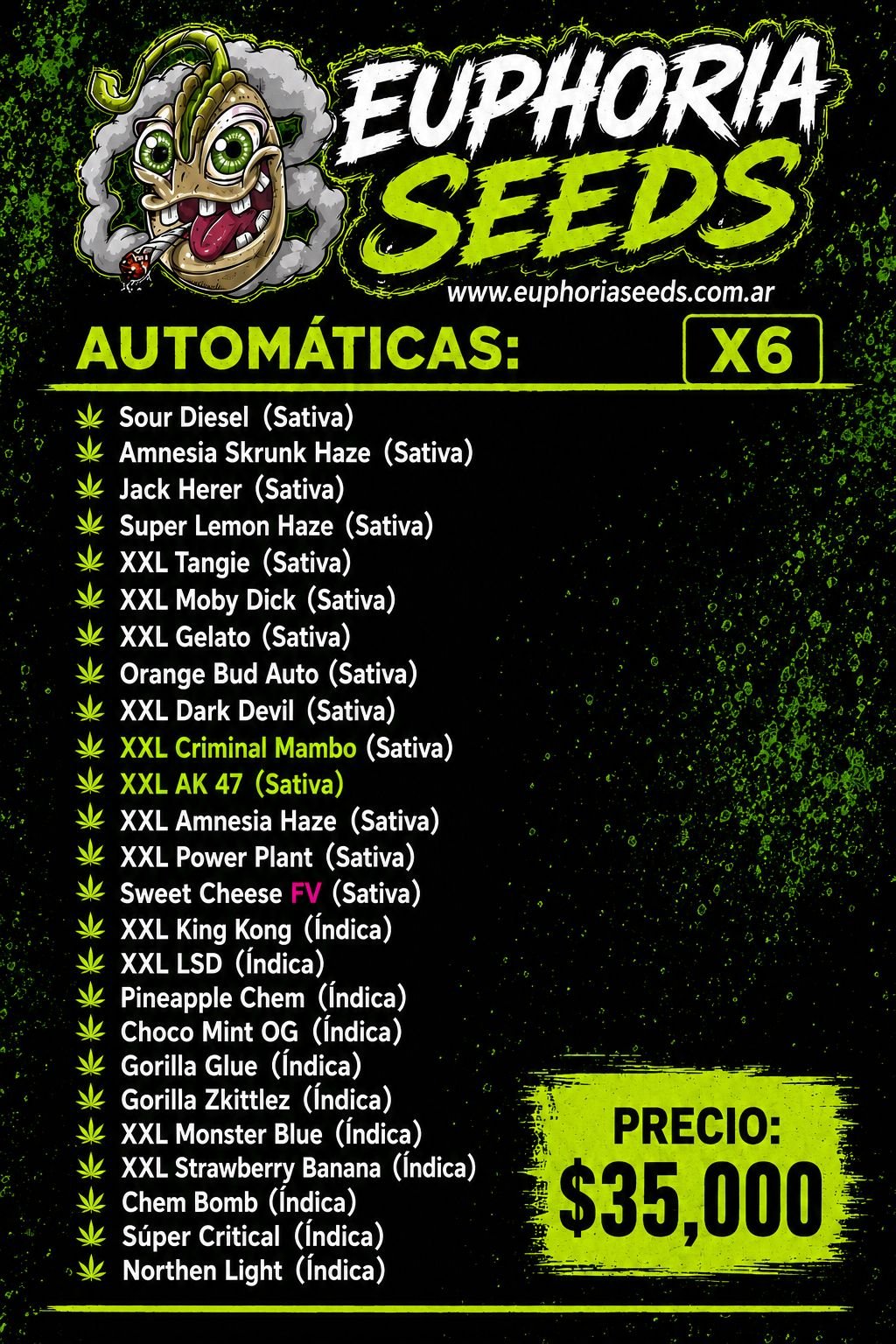 MIX AUTO X6 - SELECCION 2 GENETICAS