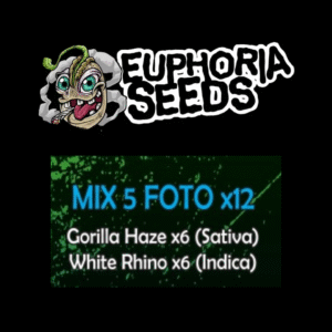 MIX 5 - FEM X12 - GORILLA HAZE + WHITE RHINO
