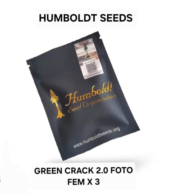 HUMBOLDT SEEDS - FEM - GREEN CRACK 2.0 X3 (Sativa)