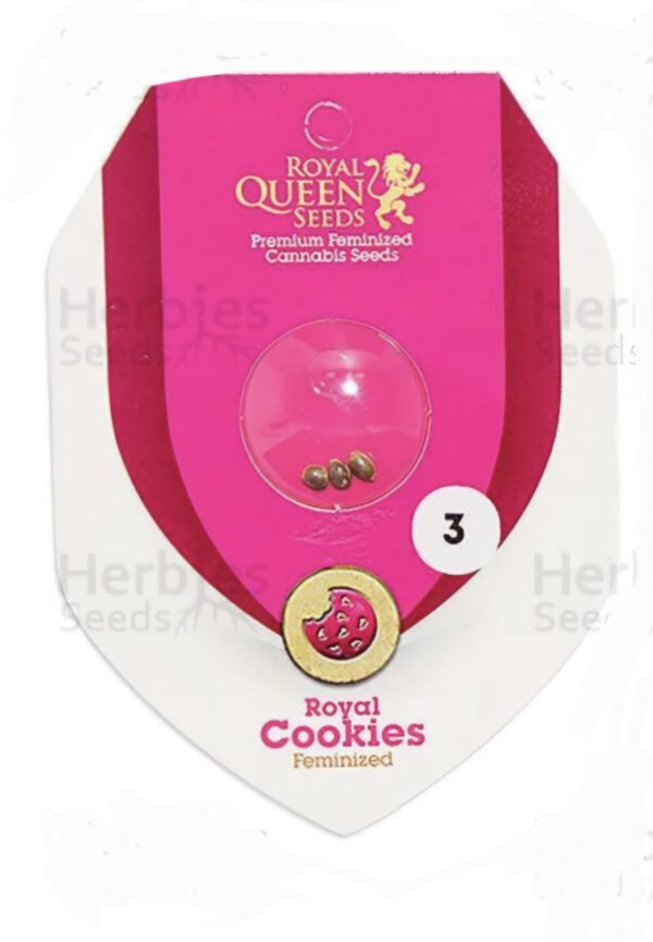 Royal Queen Seeds -Fem- Royal Cookies x3 (Indica)