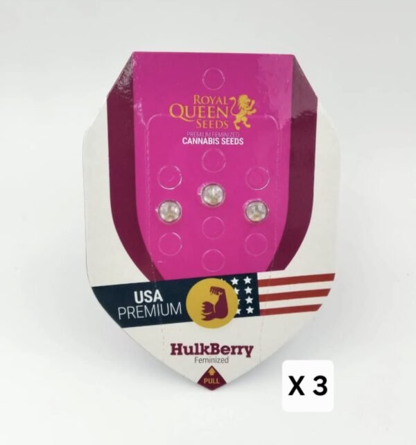 Royal Queen Seeds -Fem- Hulkberry x3 (Sativa)