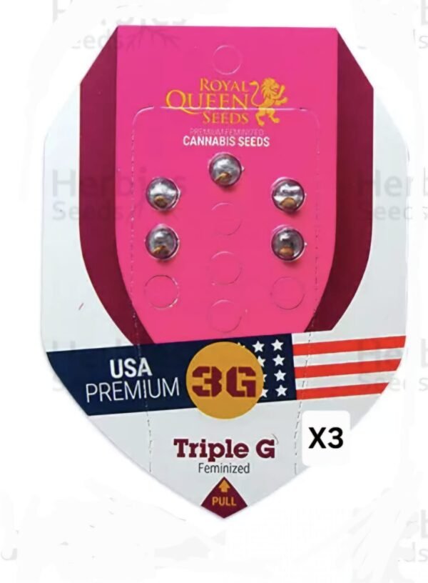 Royal Queen Seeds -Fem- TRIPLE G x3 (Indica)