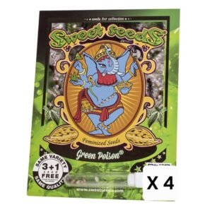 Sweet Seeds -Fem- Green Poison x3+1 (Indica)
